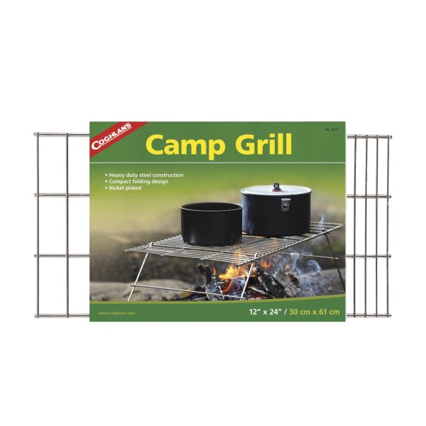 Coghlans Foldable grill, camp grill 61 x 30 cm