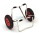 ECKLA - DISCOVERER Large canoe-cart stainlless steel axle, pneumatic wheel