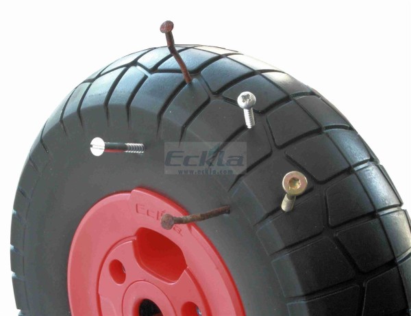 ECKLA-Cart for inflatable boats, stainless steel axle, wheel 260mm 0, with puncture-