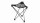 Robens Tripod stool Geographic High, grey