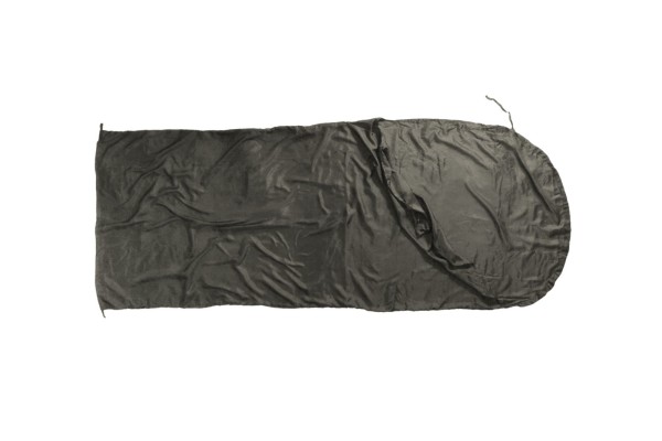 Origin Outdoors sleeping bag liner hoody Silk, semi-rectangular anthracite