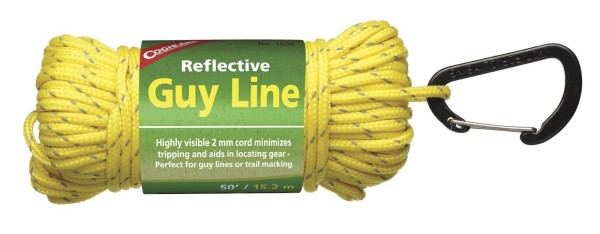 Coghlans Reflective Guy Line, 2 mm, 15 m