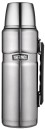 Thermos Isolierflasche King, 1, 2 L, edelstahl