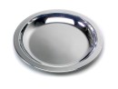 BasicNature Stainless steel plate, flat