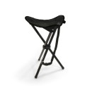 BasicNature Tripod Stool Travelchair, steel black