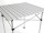 BasicNature Travelchair Roll Table small, 70 x 70 cm