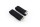 BasicNature STRAPits, black 30 cm 2 pcs