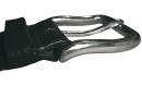 Leathersafe Geldgürtel Shine, schwarz 110 cm