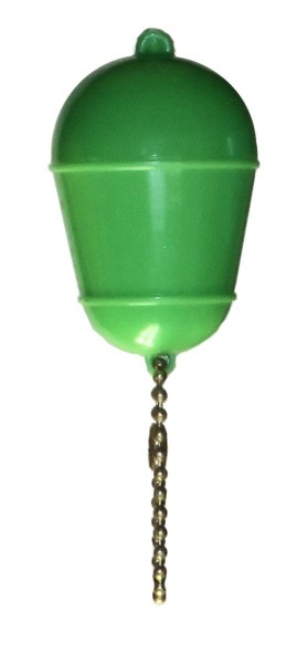 Key-Ring Floating Grün Glockenfom