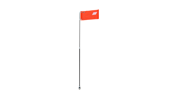 KS-safety flag, telescopic, bag