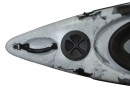 Tagesluke für Kajak, robuste Ausführung 141 mm/195 mm, schwarz, Inspektionsluke, Inspektionsdeckel