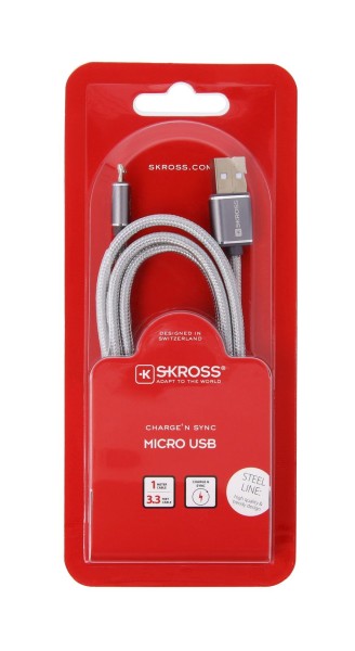 Skross Connector Chargen Sync, USB - Micro USB
