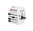 Skross Steckeradapter World Travel MUV USB, 2 Ausgänge