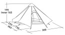 Robens Tent Green Cone, 4 persons