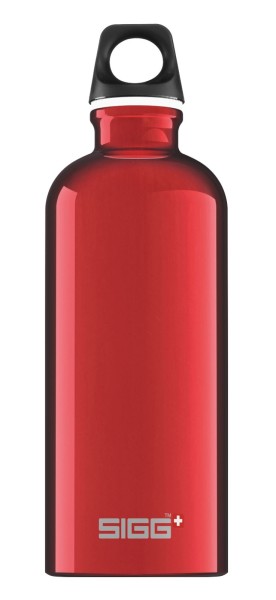 SIGG Alu drinking bottle Traveller, 0,6 L red