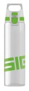 SIGG Drinking Bottle Total Clear One, 0,75 L green