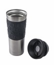 BasicNature Stainless Steel Thermo Mug Grip, 0,45 L