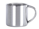 BasicNature Stainless Steel Thermo Mug Deluxe, 0,1 L Espresso