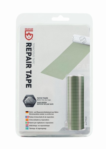 GearAid Tenacious Tape Reparatur, salbei grün