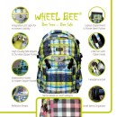 Wheel Bee LED Rucksack, 30 L, Multicolor