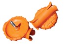 Speed Cinch Leinenhalter Spinner, 2 Stück, orange