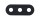 BasicNature Zeltleinenspanner, 38 x 13 x 2, 5mm, 10 Stück , schwarz