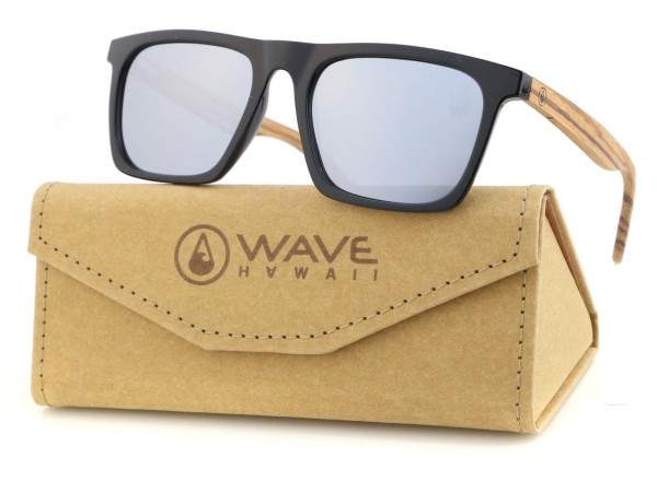 WAVE HAWAII faltbare Brillenbox Cellulose, Sunglasses Folding Box, Cellulose