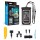 SEAWAG® BUNDLE PACK Wasserdichte Smartphonetasche mit Armband, schwimmfähigem Selfistick und Fahrradhalterung