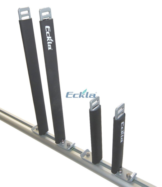 ECKLA-multi vertical support, 20cm, T-Bar, steel powdercoated, 1 pair