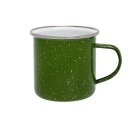 Origin Outdoors Enamel cup, 360 ml green