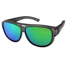 ActiveSol Überzieh-Sonnenbrille El Aviador, grau/verspiegelt