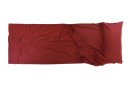 Origin Outdoors Sleeping bag liner cotton, rectangular bordeaux