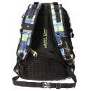 Wheel Bee LED Backpack , blue-green-white 30 L