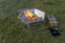 Origin Outdoors Grill- and Fire Bowl Hexagon, 40 x 45 cm