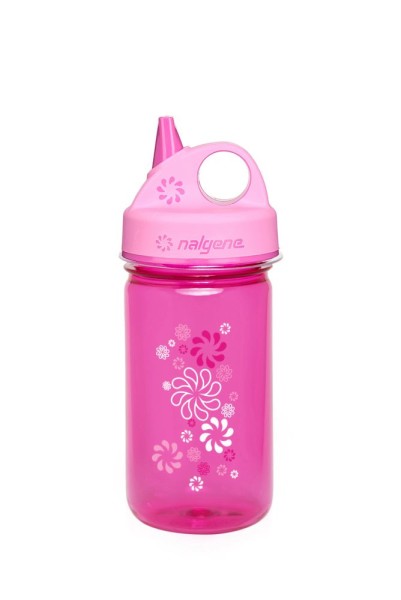 Nalgene Kinderflasche Grip-n-Gulp Sustain, 0, 35 L, pink Räder