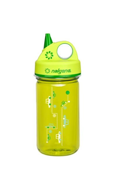Nalgene Kinderflasche Grip-n-Gulp Sustain, 0, 35 L, grün Auto
