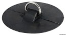 Stainless steel D rings with EPDM support Ø 100mm,...