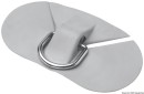 Grey bow ring 95 x 175 x 22 mm, PVC