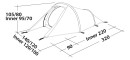 Robens Tent Arch, 2 persons