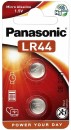 Panasonic Knopfbatterie, LR44, 2 Stück