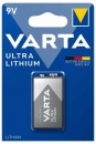 Varta Battery Ultra Lithium, 9V block 1 piece