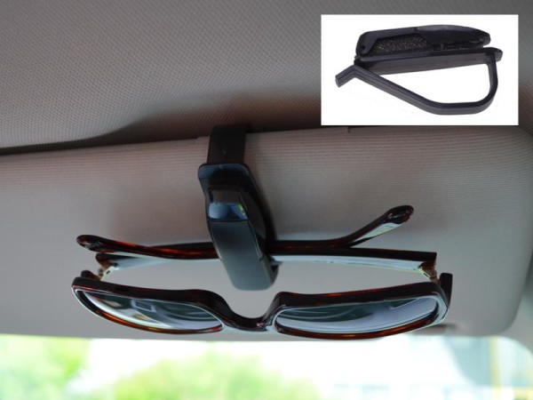 Sunglasses holder for sun visor in the car, 3,90 €