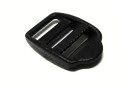 Nexus-Leiterschnalle schwarz für 20 mm Gurt 10er VP
