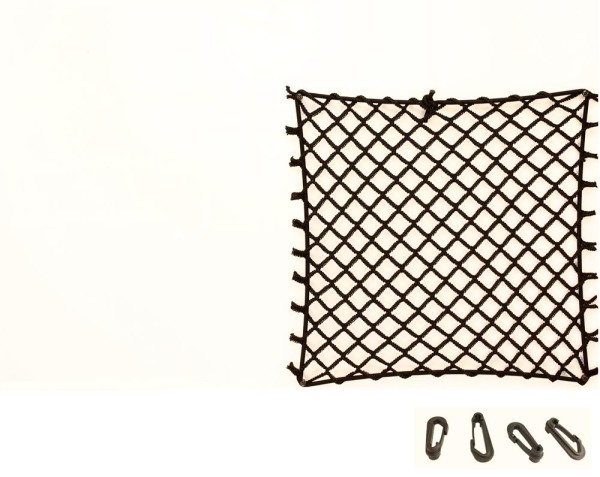 Decksnetz, elastisch, Höhe 30 cm, Länge 30 cm, mit Simplexhaken
