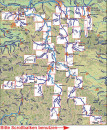 Wasserwander - TourenAtlas TA4 Oberweser-Leine, mit Quell- und Nebenflüssen (südlich des MLK) 1. Auflage 2008