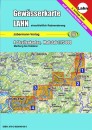 Gewässerkarte Lahn, Marburg bis Mündung