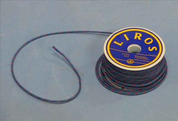 Liros -Magic Speed, Ø 2 mm, blau-pink-rot