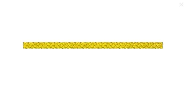 Liros - Polyester - Flechtleine, scheuerfest, hoch UV - beständig, Ø 3 mm, Gelb
