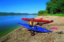 ECKLA - CANYON 260 boat car / kayak car with support, air...
