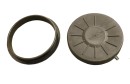KS - wasserdichter Gepäcklukendeckel mit Einbaurahmen, round hatch 20, original cover+rim